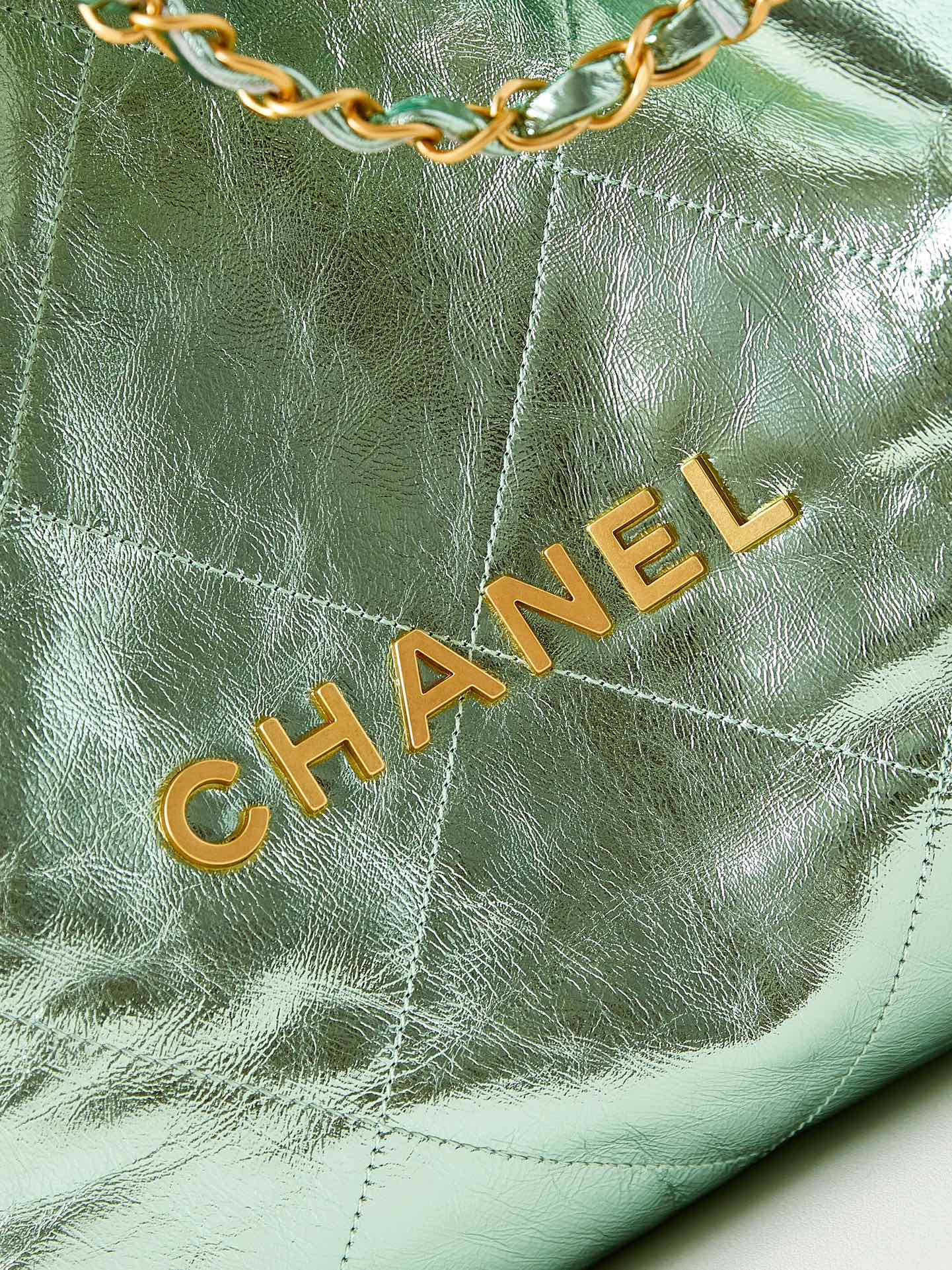 Chanel 10A Handbag Shoulder Bag Top Mirror Quality Version 22 bag AS3261