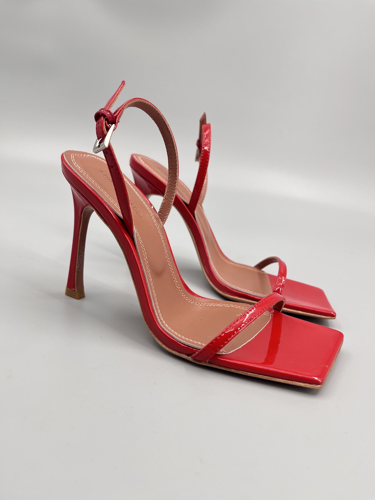 Amina Muaddi Fashion One Strap High Heels Sandals Slipper Shoes