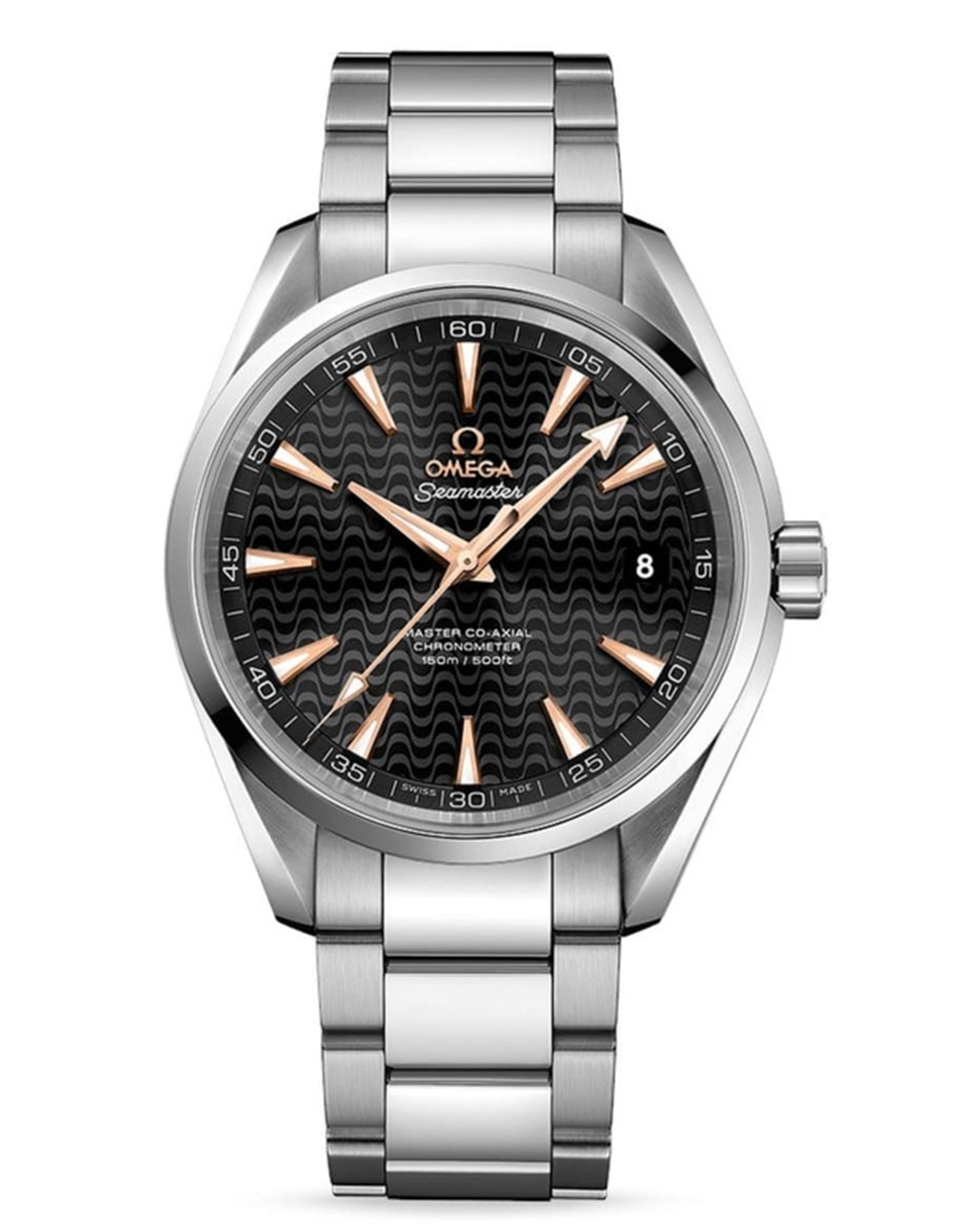 Omega Seamaster Sun Brushed Black Dial 231.10.42.21.01.006 41.5MM
