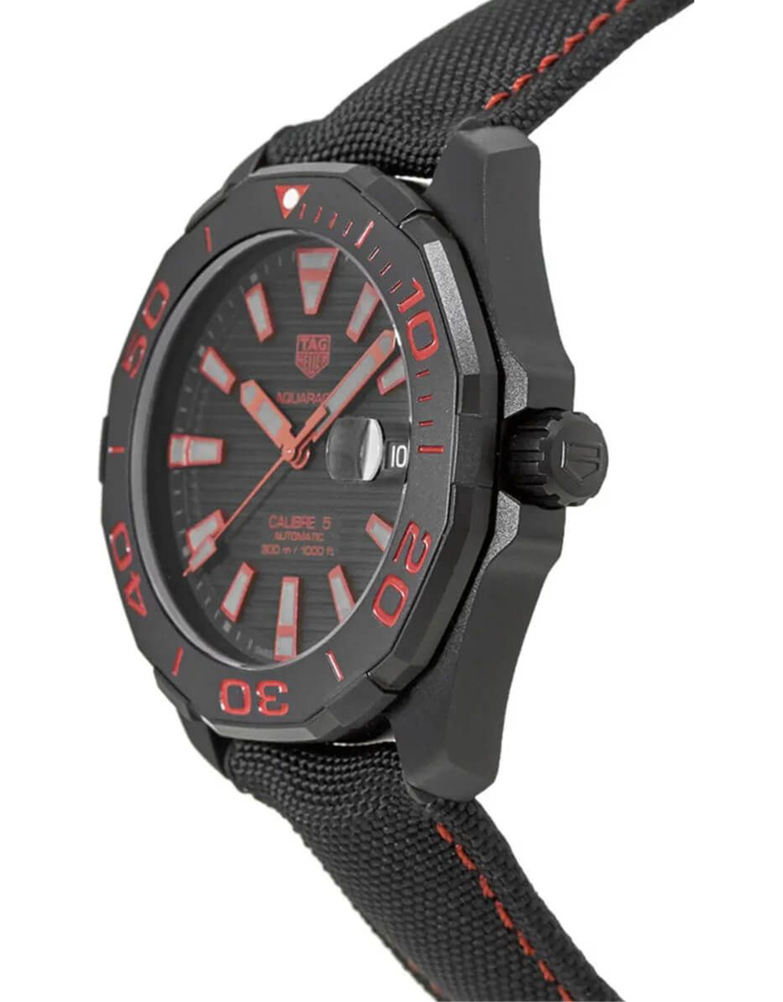 Tag Heuer Aquaracer Calibre 5 Automatic Black Dial Men's Watch WAY208A.FC6381 43MM