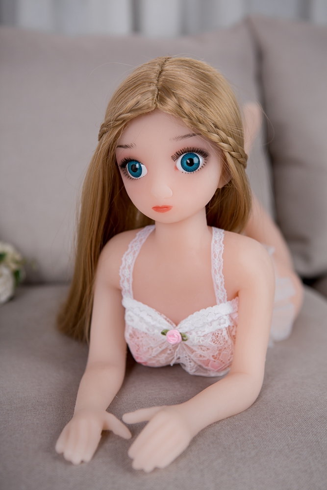 Veronica: Cute little blonde witch sex doll-111-75CM/2FT5 (Different height)