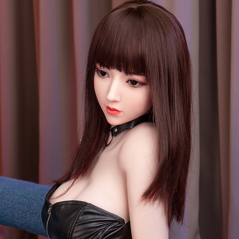 Eliza: Black silk girl sex doll-188-115CM/3FT8 (Different height)