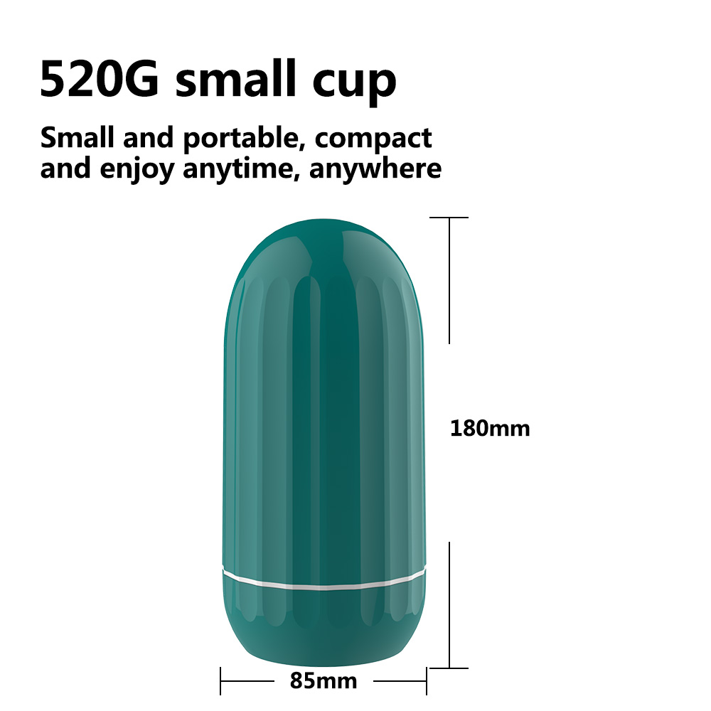 Self-priming TPE masturbator-MY-0300-Green Color