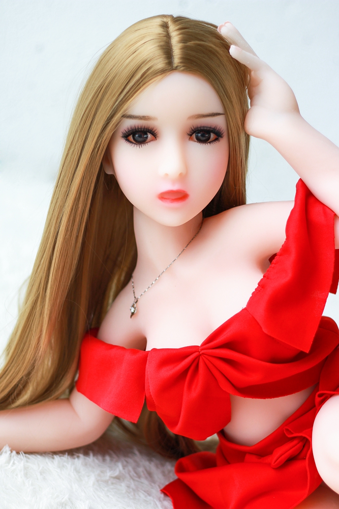 Phoebe: Little blonde girl sex doll-17-75CM/2FT5 (Different height)