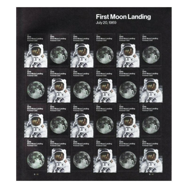 First Moon Landing 2019. 120 Pcs