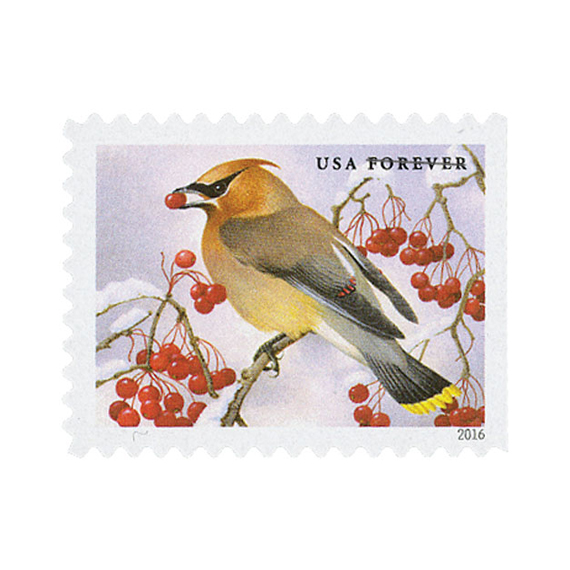 2023 Hot Sale Songbirds In Snow Forever Stamps