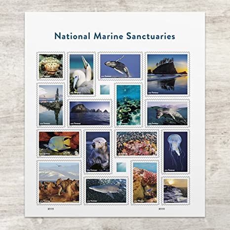 National Marine Sanctuaries Forever Postage Stamps