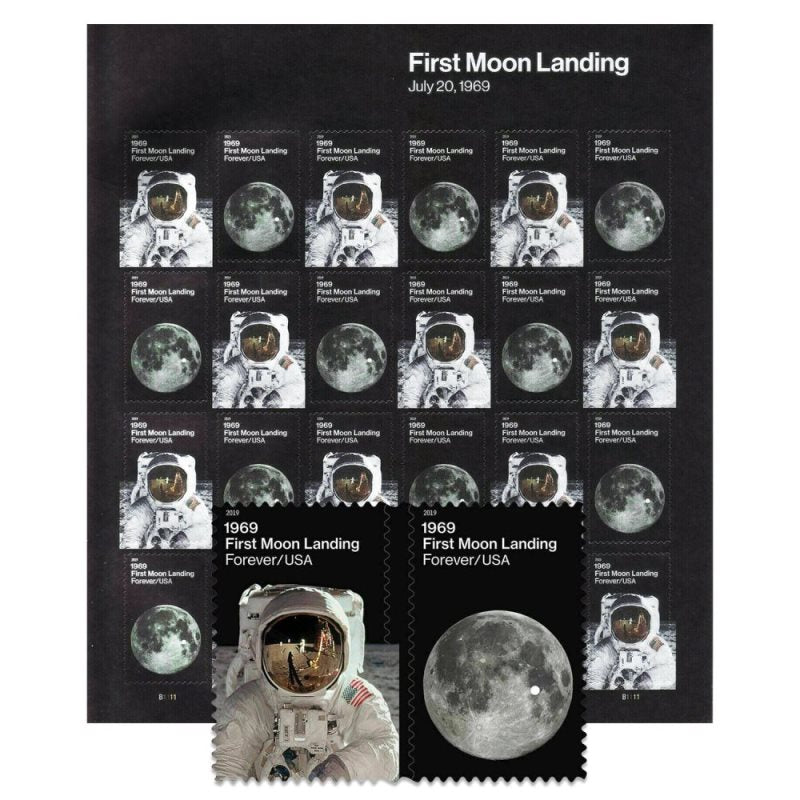 First Moon Landing 2019. 120 Pcs