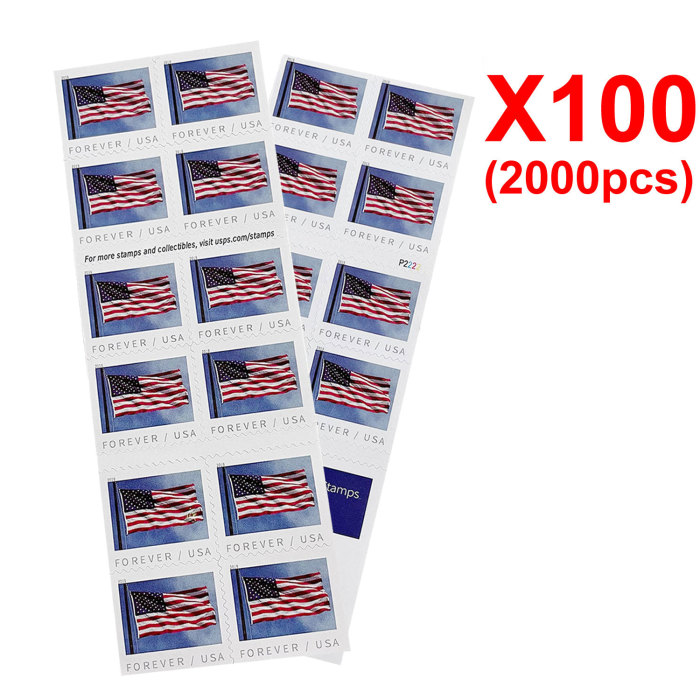 U.S. Flag 2019. 2000 Pcs