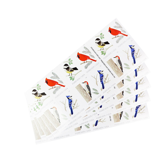 2018 Birds In Winter Cardinal Stamps