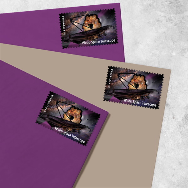 Postage Stamps James Webb Space Telescope Stamps 100pcs/Pack