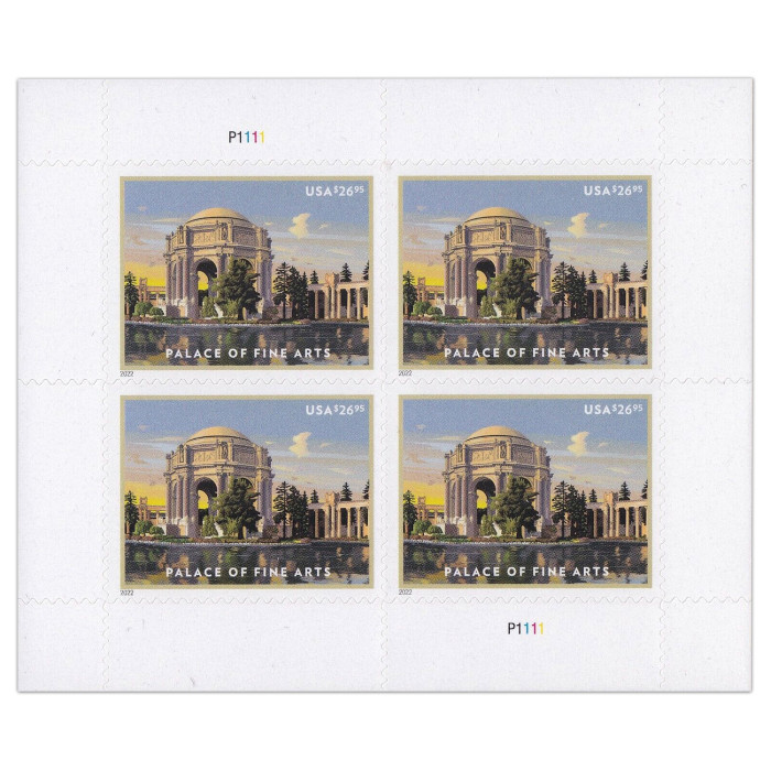 Palace of Fine Arts. 4 Pcs