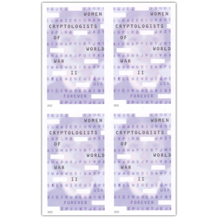 Women Cryptologists of World War ll Press Steet with Die-Ctus. 100 Pcs