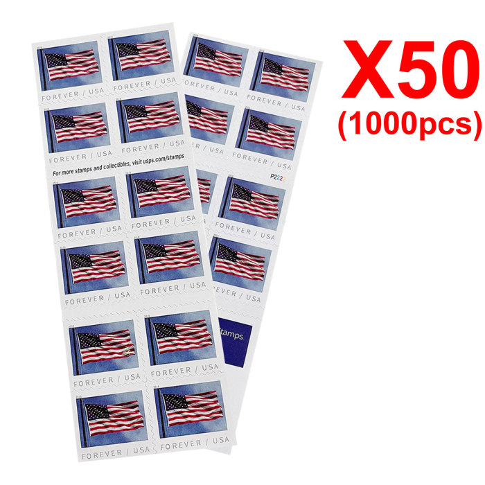 U.S. Flag 2019. 1000 Pcs