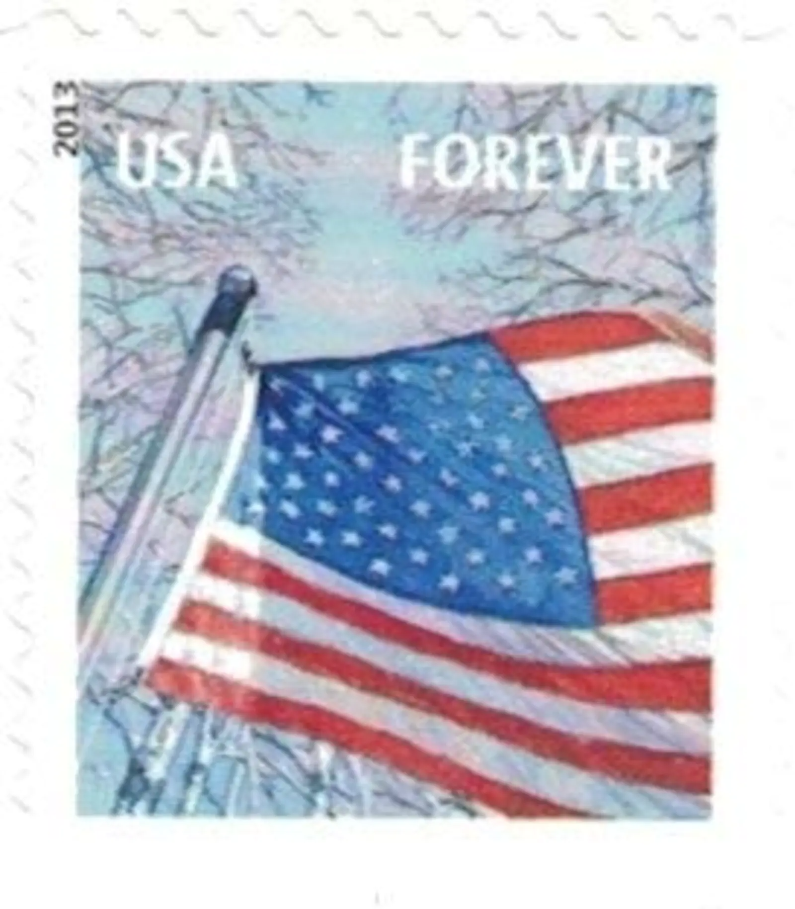 USPS Forever Stamps A Flag for All Seasons