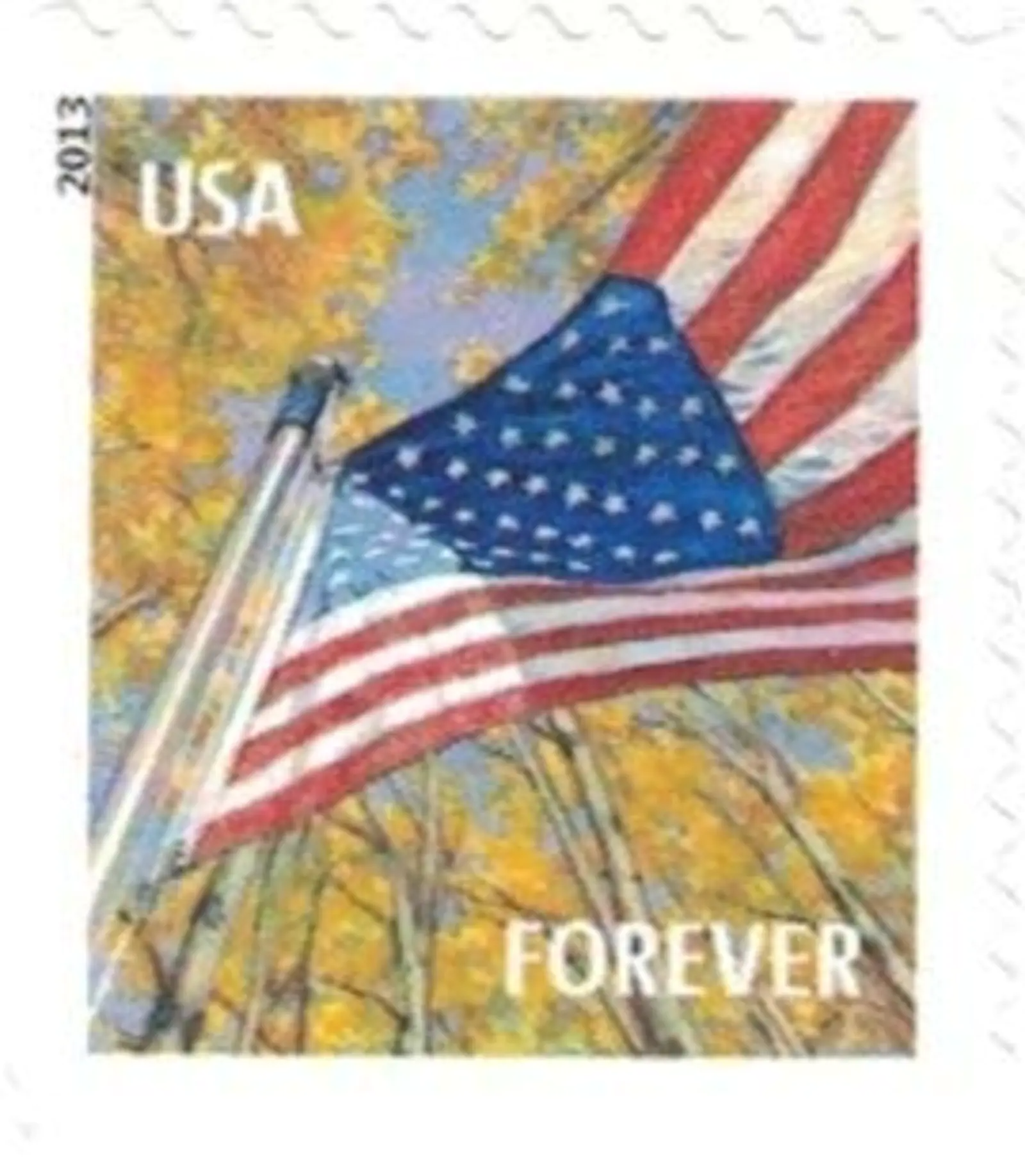USPS Forever Stamps A Flag for All Seasons