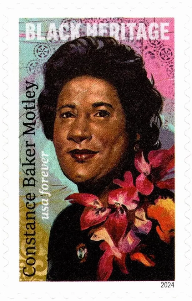 USA 2024 CONSTANCE BAKER MOTLEY IN MEMORY 20 FOREVER STAMPS