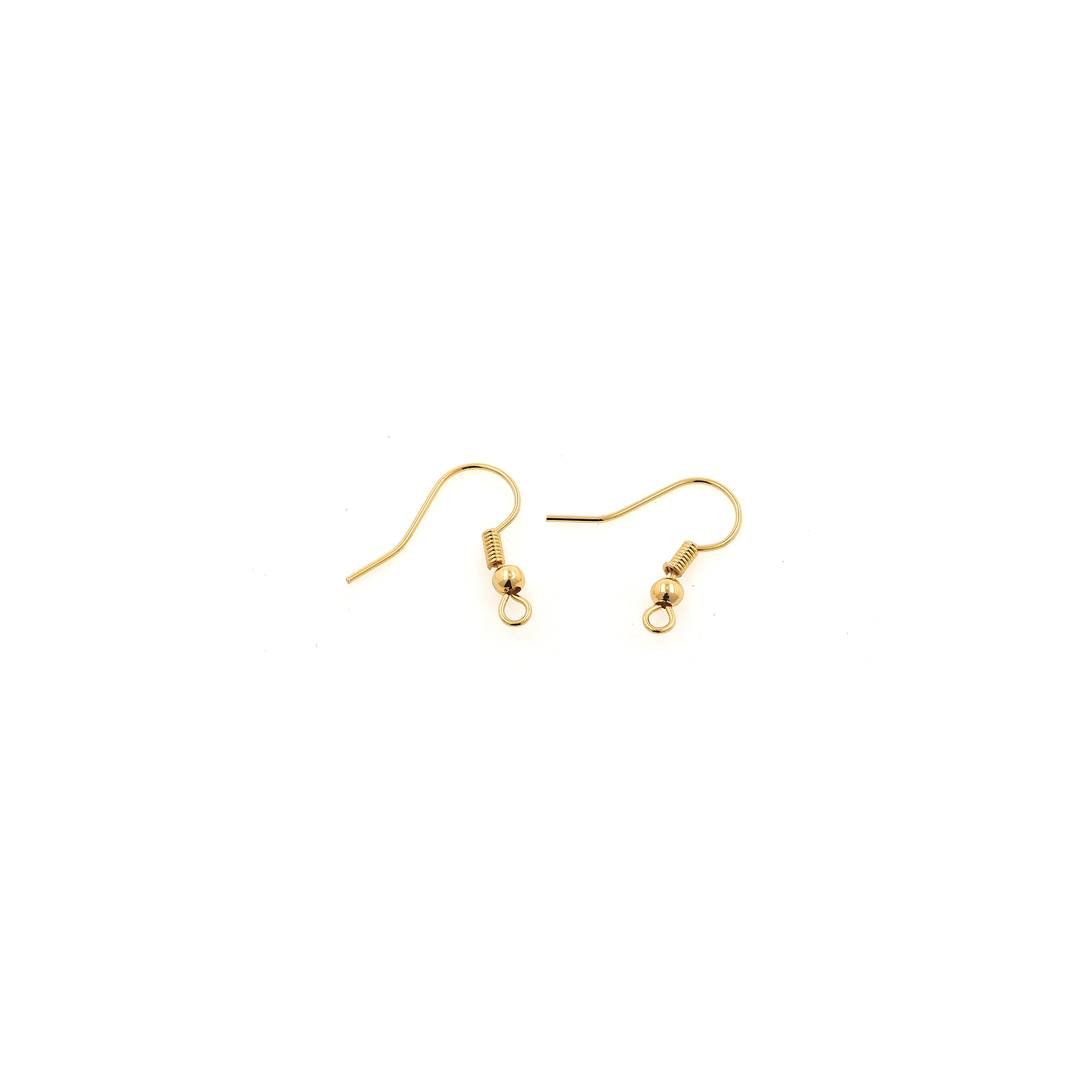 18K Gold Filled French Hook Earrings,Nickel Free Hypoallergenic Earring Findings