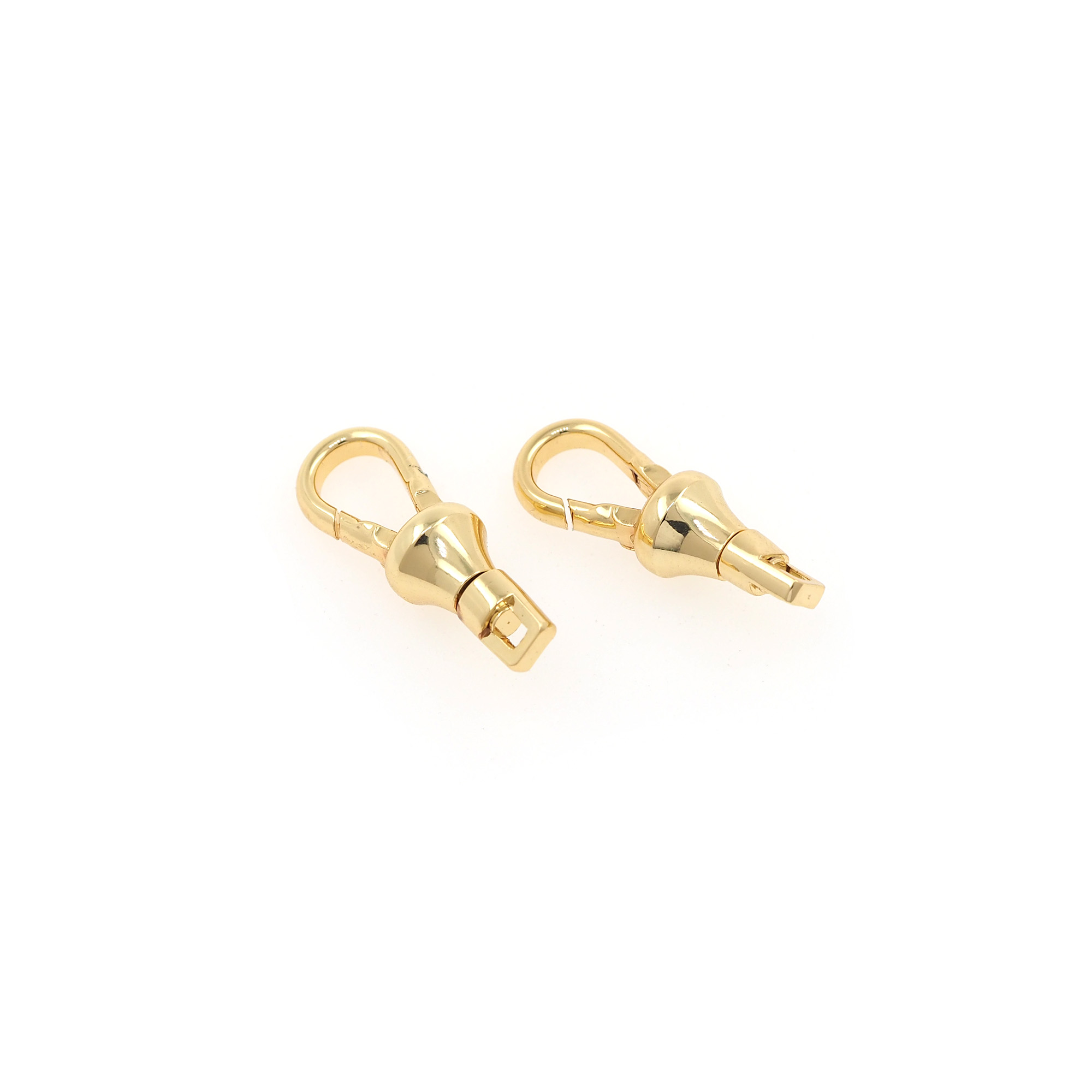 18K Gold Filled Lobster Clasp,Swivel Clasp,Carabiner Clasp Lock for DIY Jewelry Necklace Bracelet