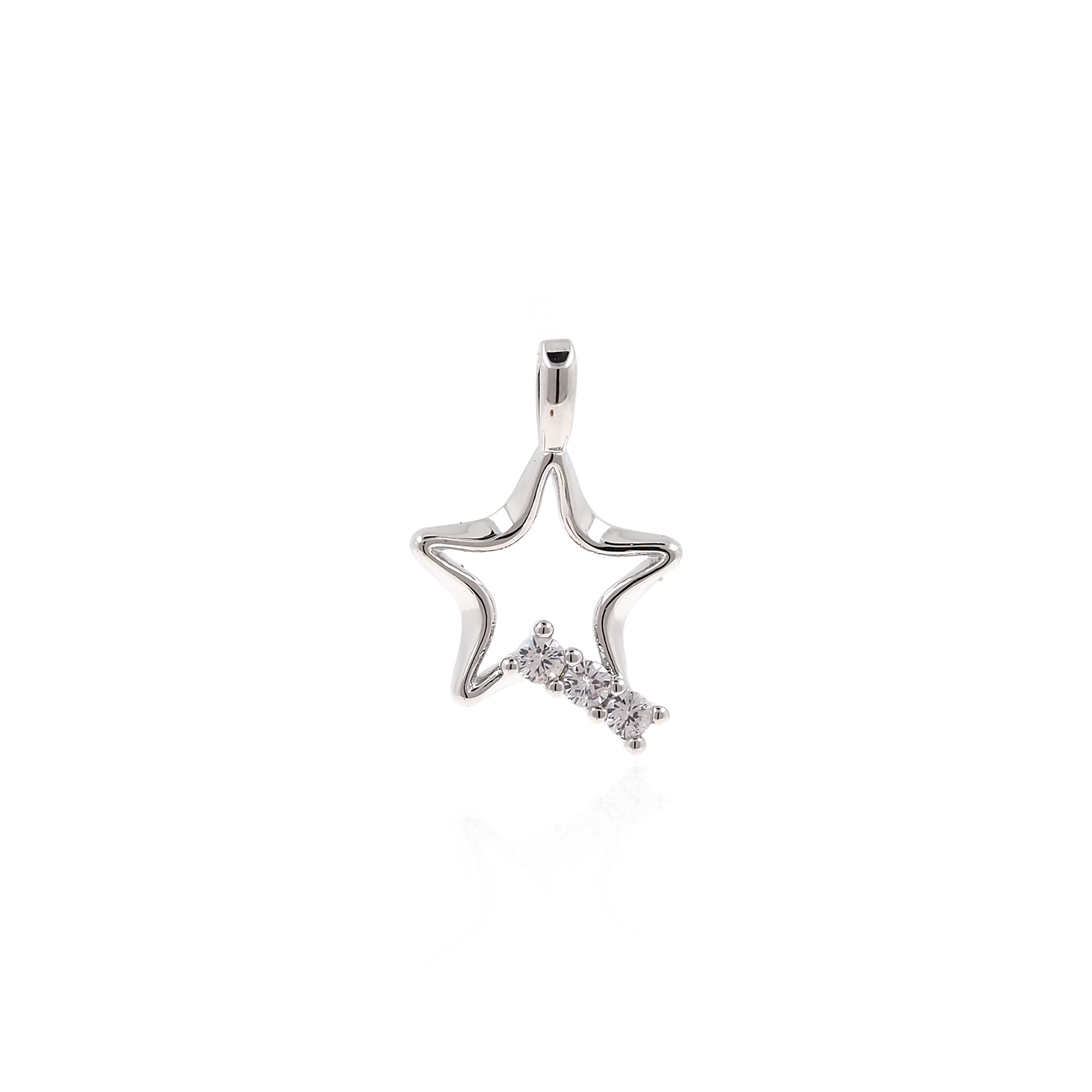 18K Gold Filled Star Pendant,Celestial Charm,CZ Micro Pave Tiny Star Earrings Necklace for DIY Jewelry Making Supply
