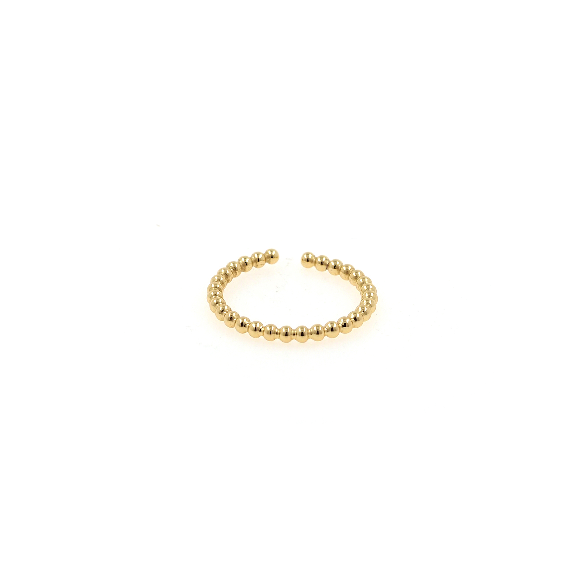 18K Gold Filled Ball Rings,Thin Rings,Stackable Ring,Adjustable Ring,Dainty Ring,Open Ring