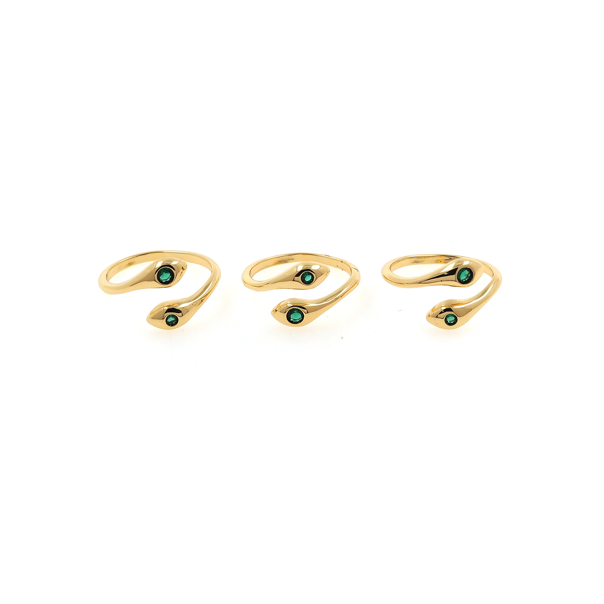 18K Gold Filled Snake Rings,Stackable Ring,Adjustable Ring,Dainty Ring,Open Ring