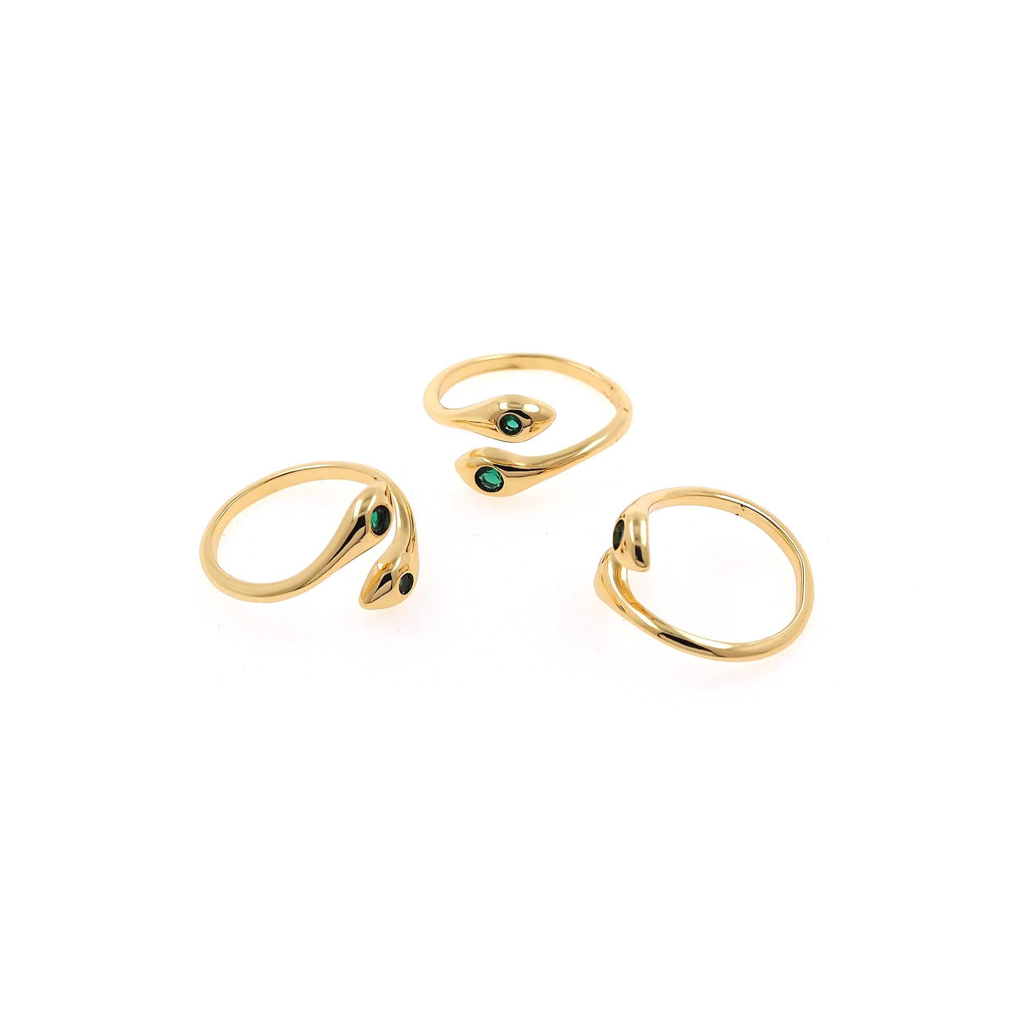 18K Gold Filled Snake Rings,Stackable Ring,Adjustable Ring,Dainty Ring,Open Ring