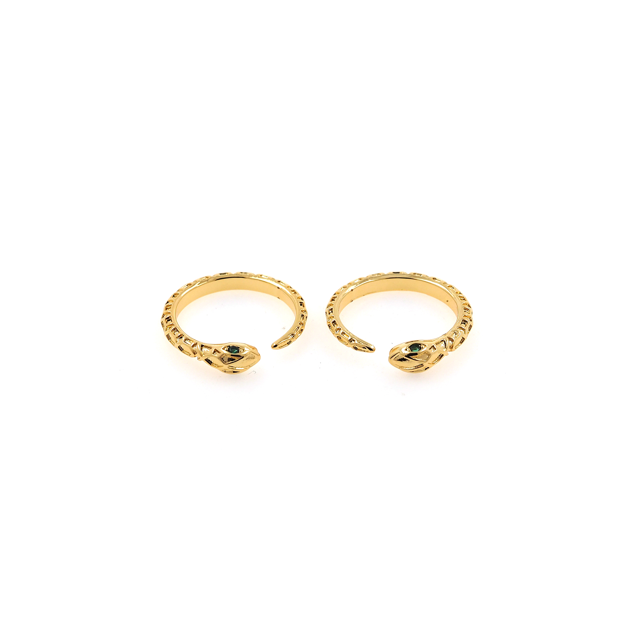 18K Gold Filled Snake Rings,Thin Ring,Adjustable Ring,Minimalist Ring,Open Ring