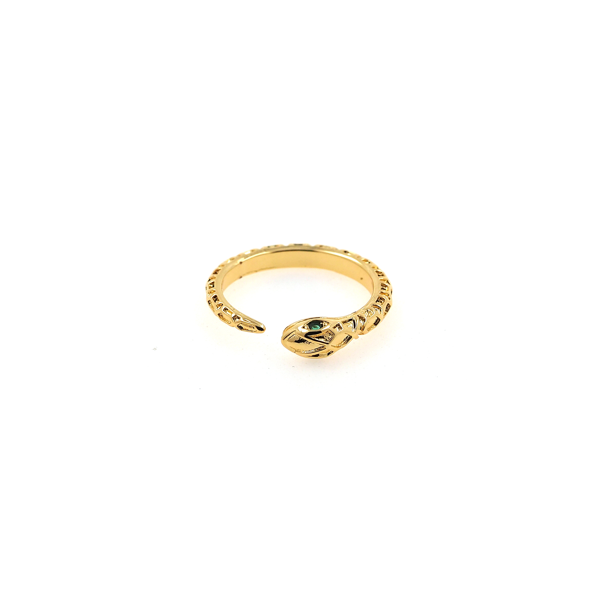 18K Gold Filled Snake Rings,Thin Ring,Adjustable Ring,Minimalist Ring,Open Ring