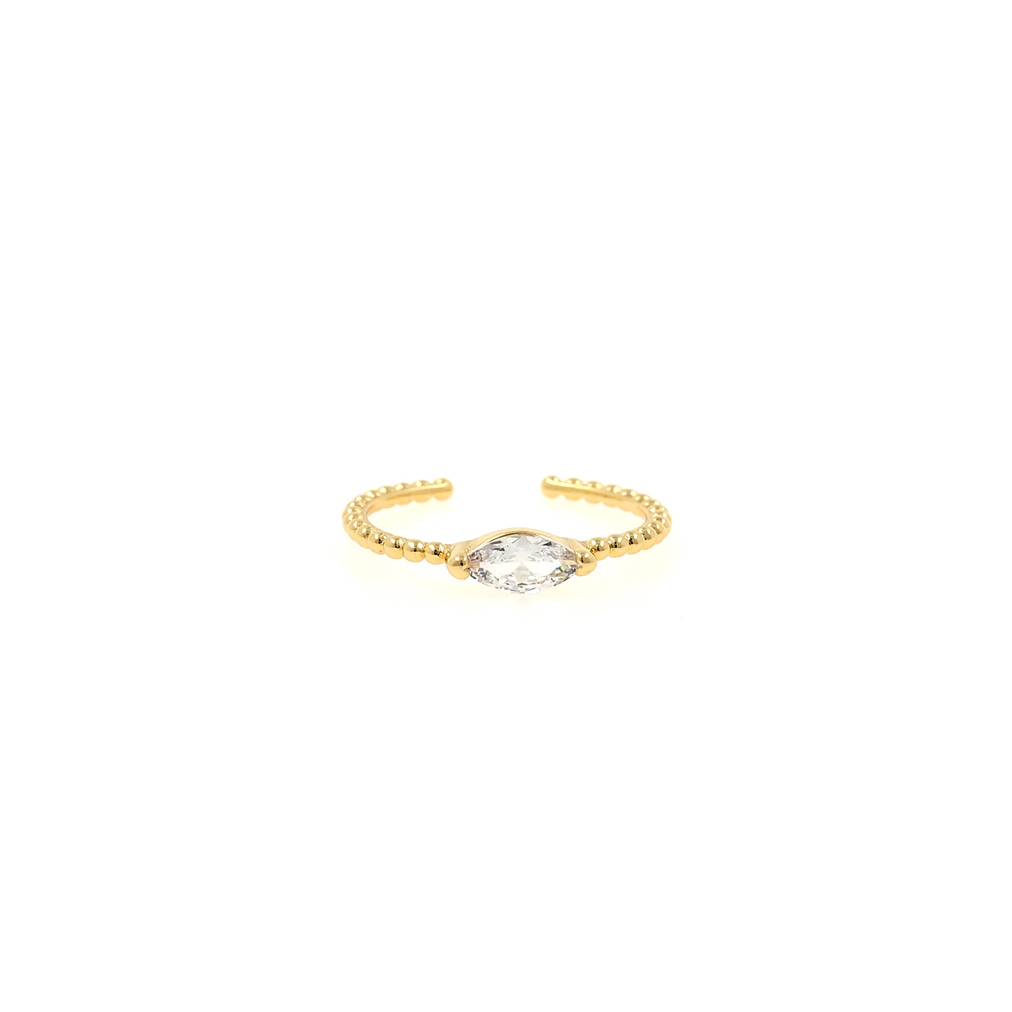 18K Gold Filled Thin Rings,Evil Eye CZ Ring,Minimalist Ring,Dainty Zirconia Ring,Adjustable Ring,Open Ring