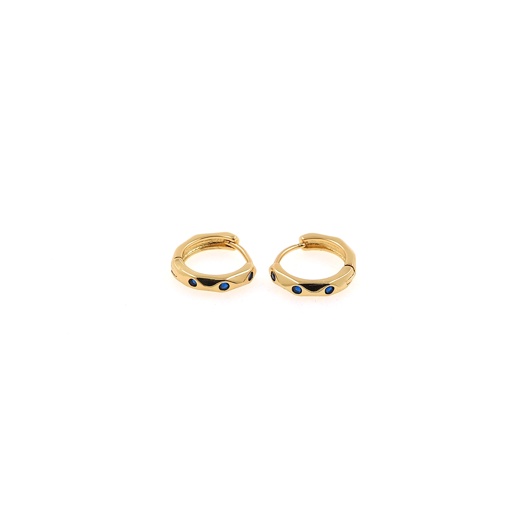 18K Gold Filled CZ Hoop Earrings,Dainty Zirconia Earrings,Gold Hoops,Dainty CZ Hoops Huggie