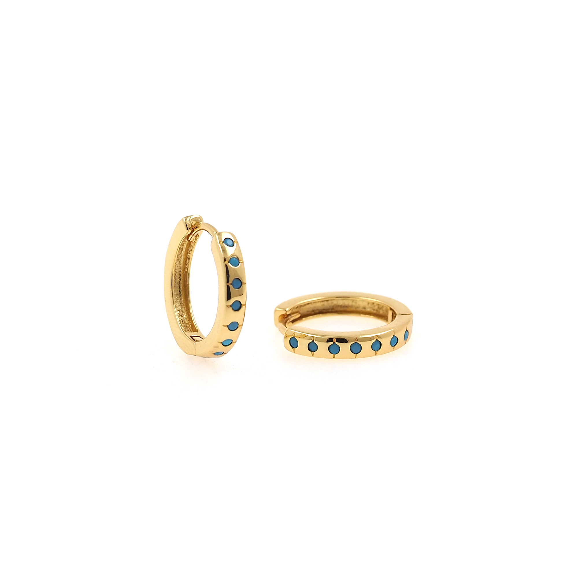 18K Gold Filled Heart Hoop Earrings,Dainty Zirconia Earrings,Gold Hoops,Dainty CZ Hoops Huggie