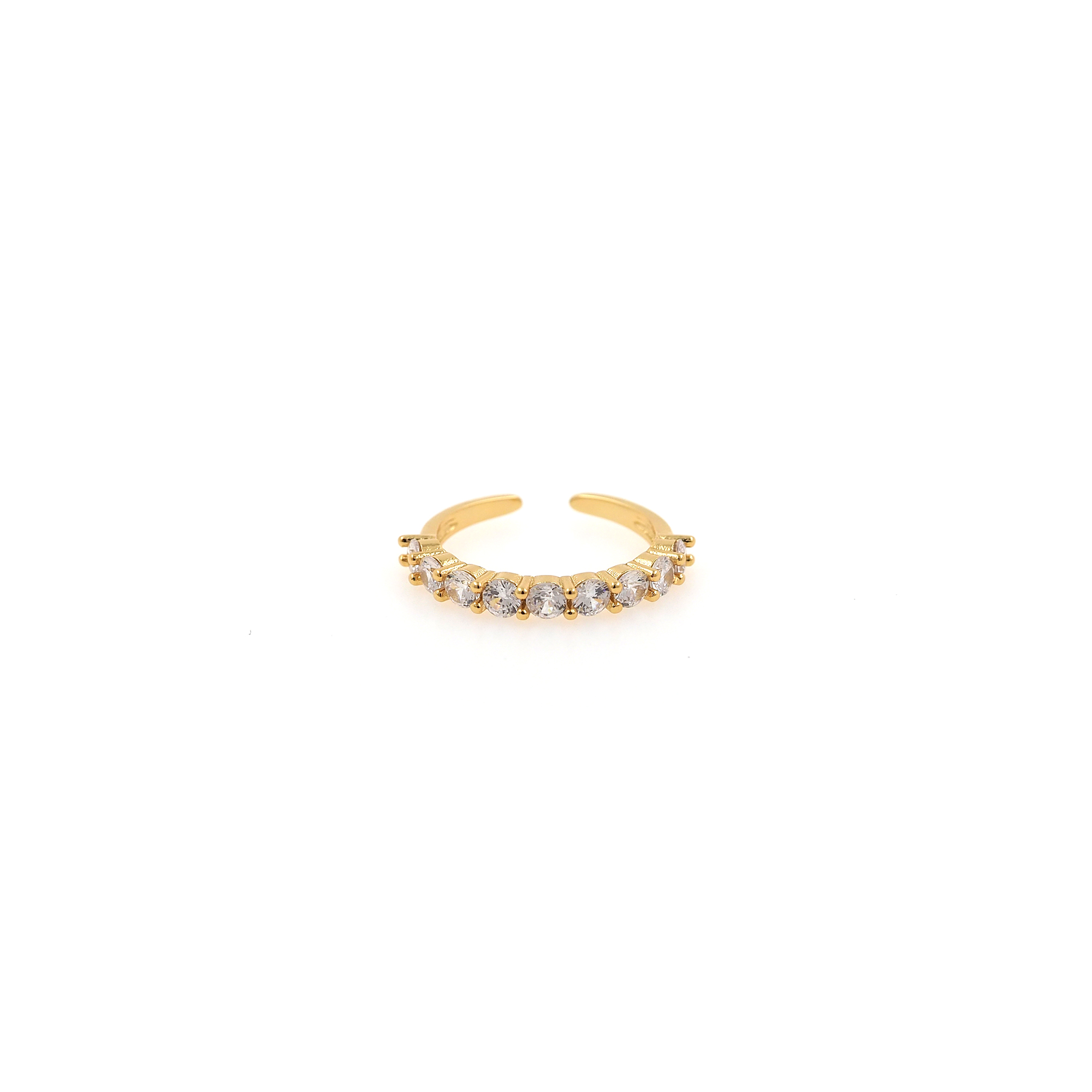 18K Gold Filled Thin Rings,Minimalist Rings,Zirconia Ring,Adjustable Ring,Dainty Ring,Open Ring