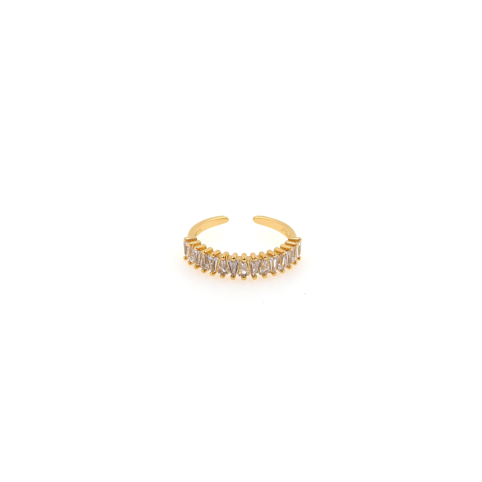 18K Gold Filled Thin Rings,Minimalist Rings,Zirconia Ring,Adjustable Ring,Dainty Ring,Open Ring