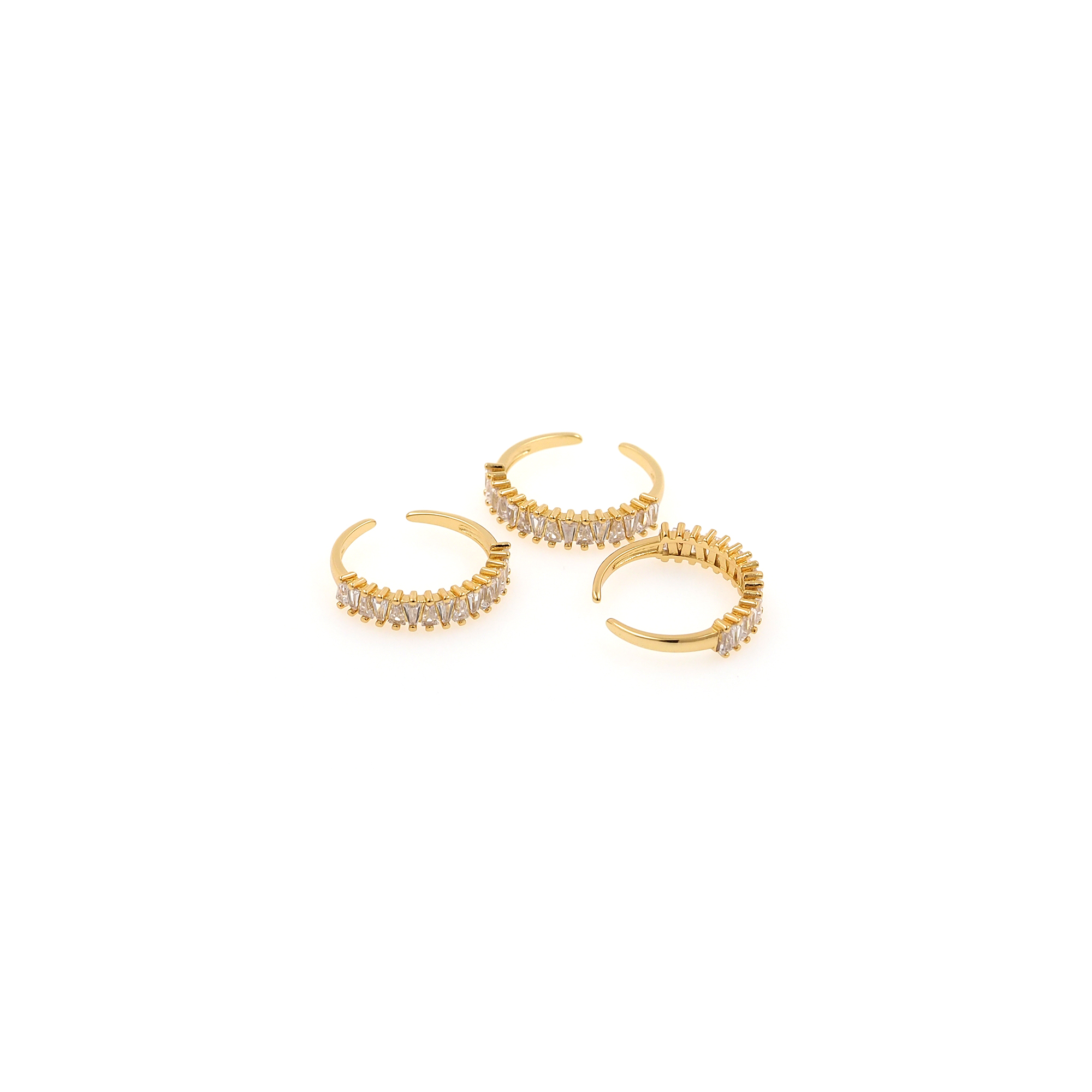 18K Gold Filled Thin Rings,Minimalist Rings,Zirconia Ring,Adjustable Ring,Dainty Ring,Open Ring