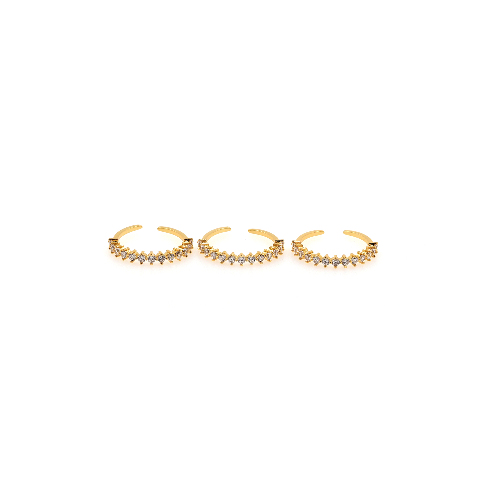 18K Gold Filled Thin Rings,Minimalist Rings,Zirconia Ring,Adjustable Ring,Dainty Ring,Open Ring