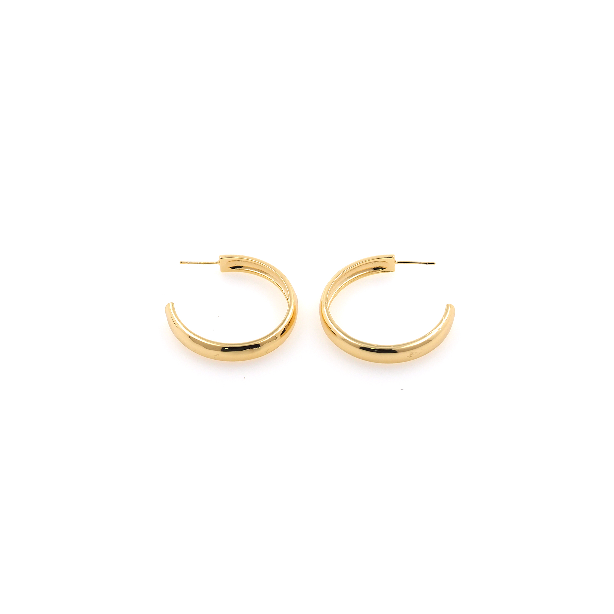 18K Gold Filled Round Hoop Earrings,Dainty Thin Earrings,Gold Hoops,Minimalist Hoops Huggie