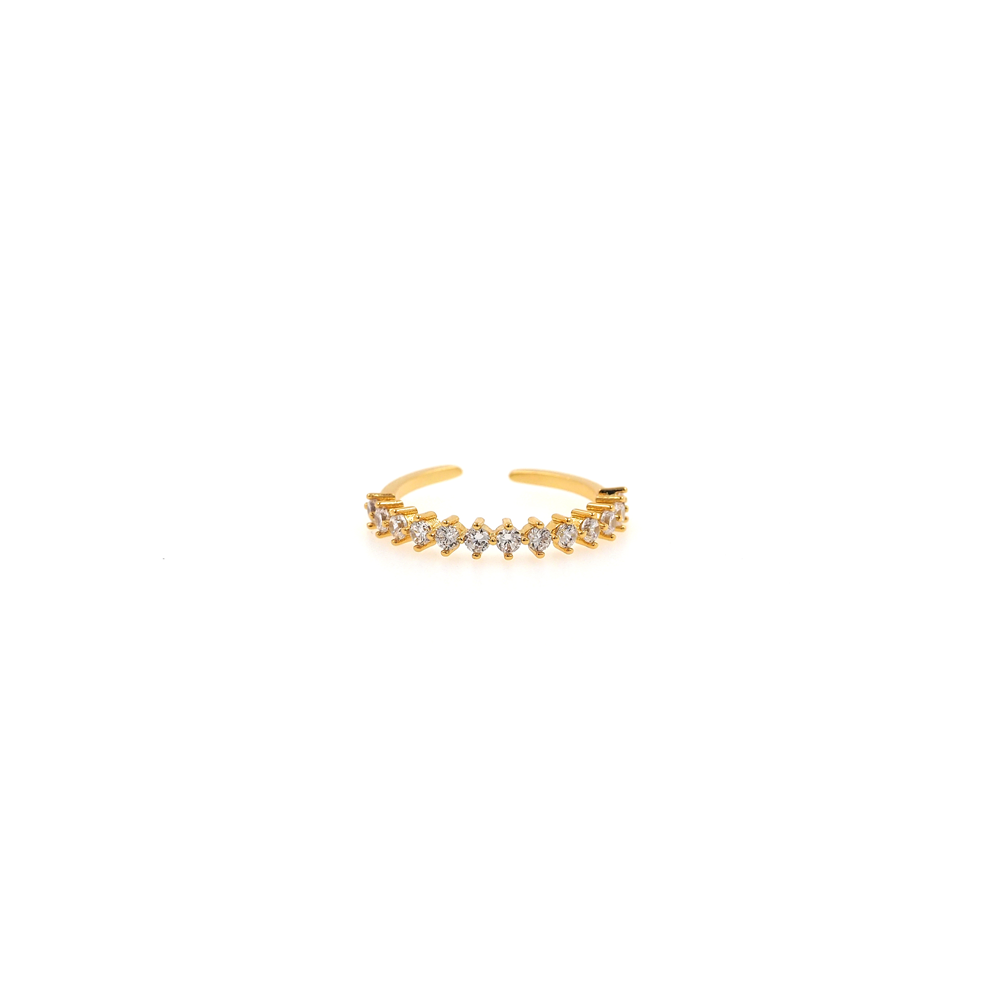 18K Gold Filled Thin Rings,Minimalist Rings,Zirconia Ring,Adjustable Ring,Dainty Ring,Open Ring