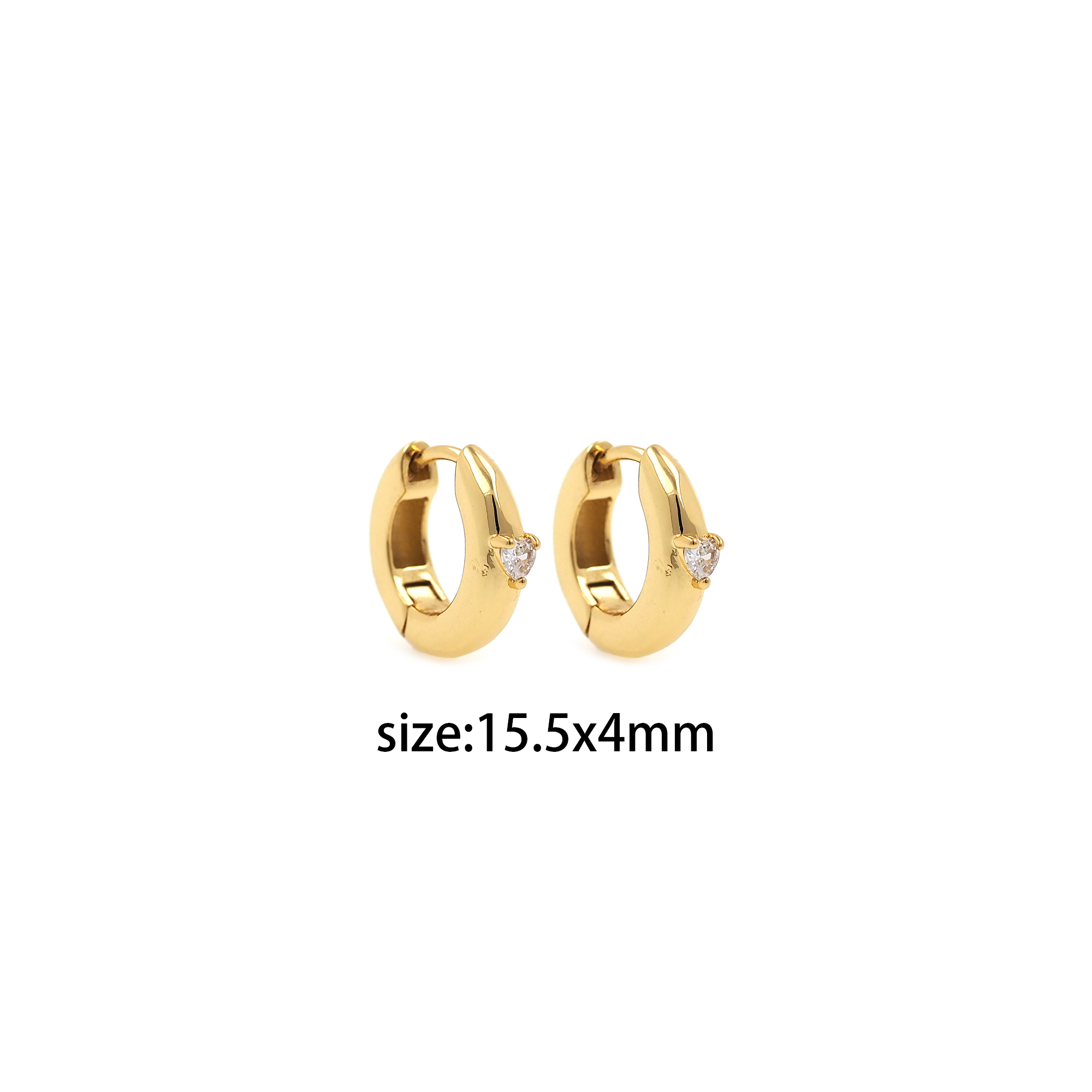 18K Gold Filled Heart Hoop Earrings,Gold Hoops,CZ Heart Hoops,Dainty Zirconia Earrings,Gold Hoops