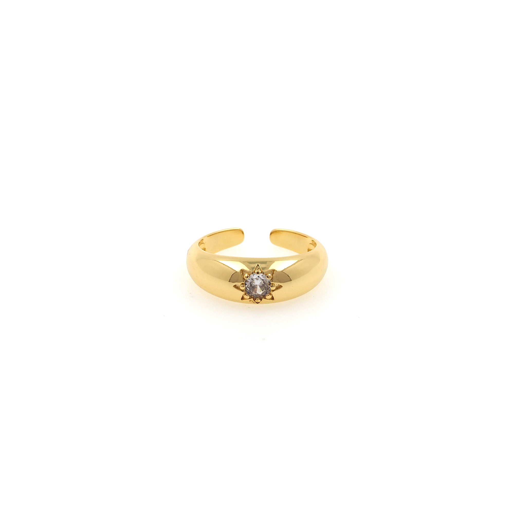 18K Gold Filled Sun Rings,Dainty Rings,Adjustable Ring,Minimalist Ring,Open Ring,Gift for Her
