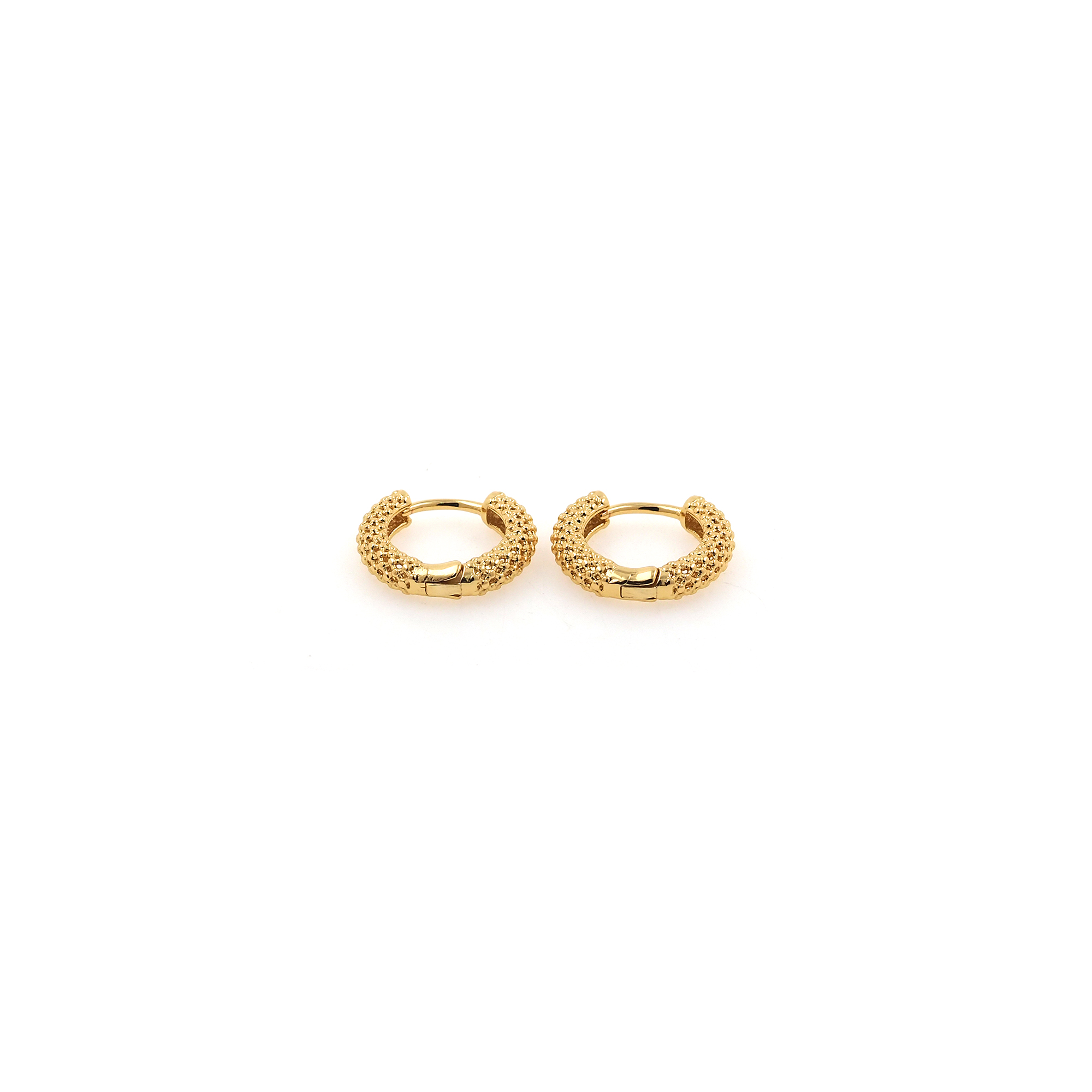 18K Gold Filled Round Hoops Earrings,Dainty Hoops,Gold Huggies Hoop Earrings,Minimalist Earrings