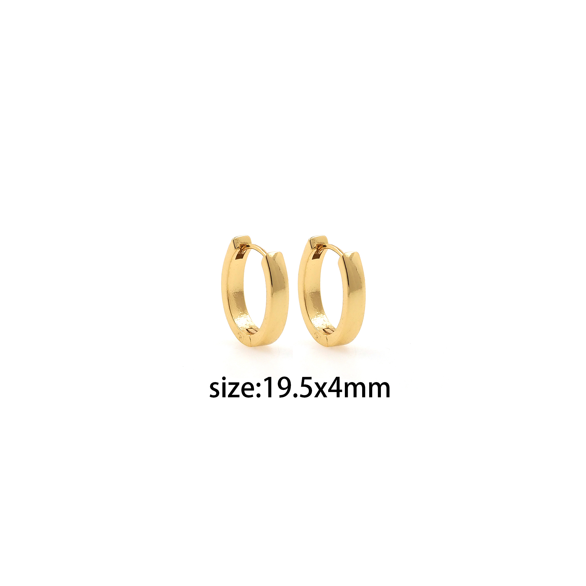 18K Gold Filled Round Hoops Earrings,Dainty Hoops,Gold Huggies Hoop Earrings,Minimalist Earrings
