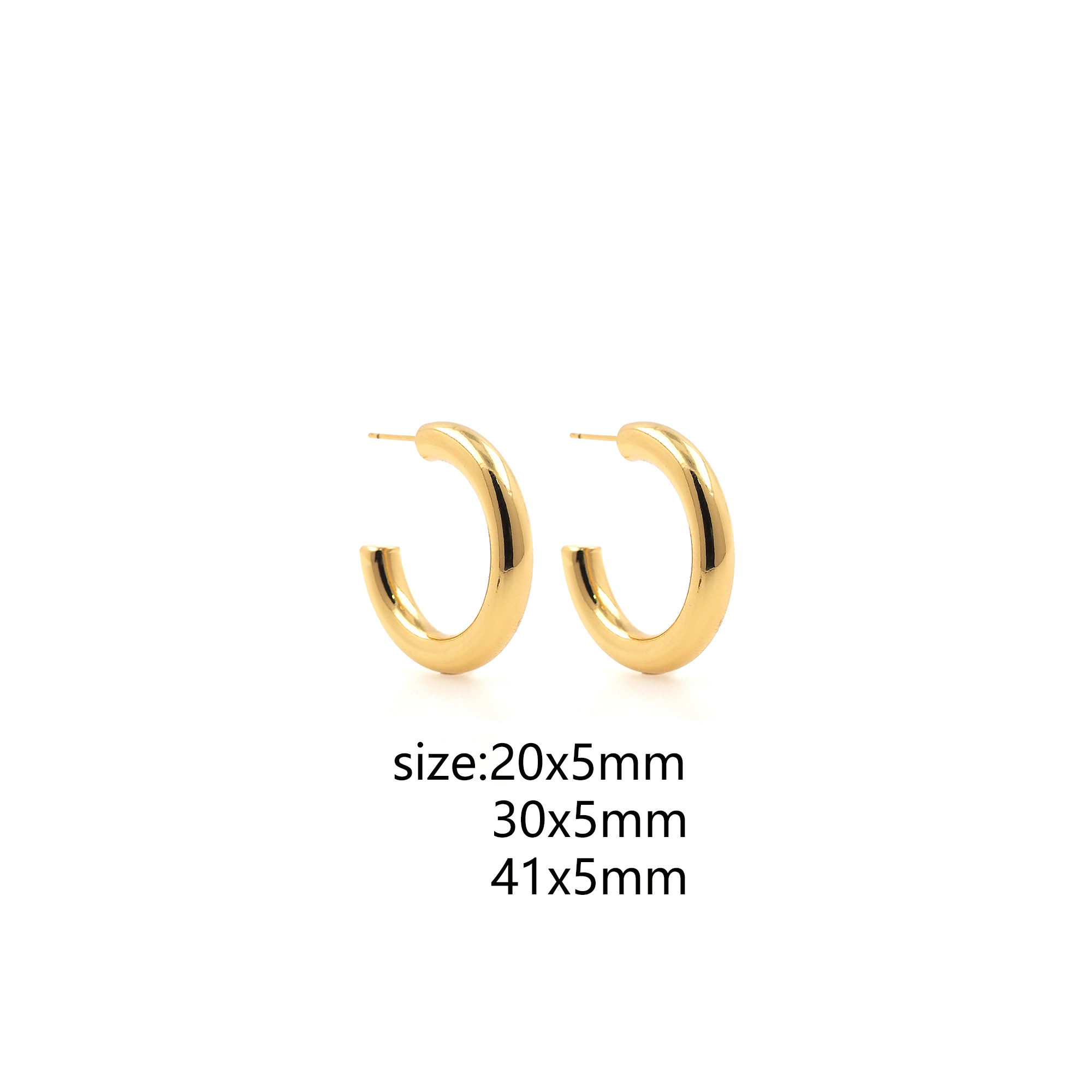 18K Gold Filled Round Hoop Earrings,Dainty Thin Earrings,Gold Hoops,Minimalist Hoops Huggie