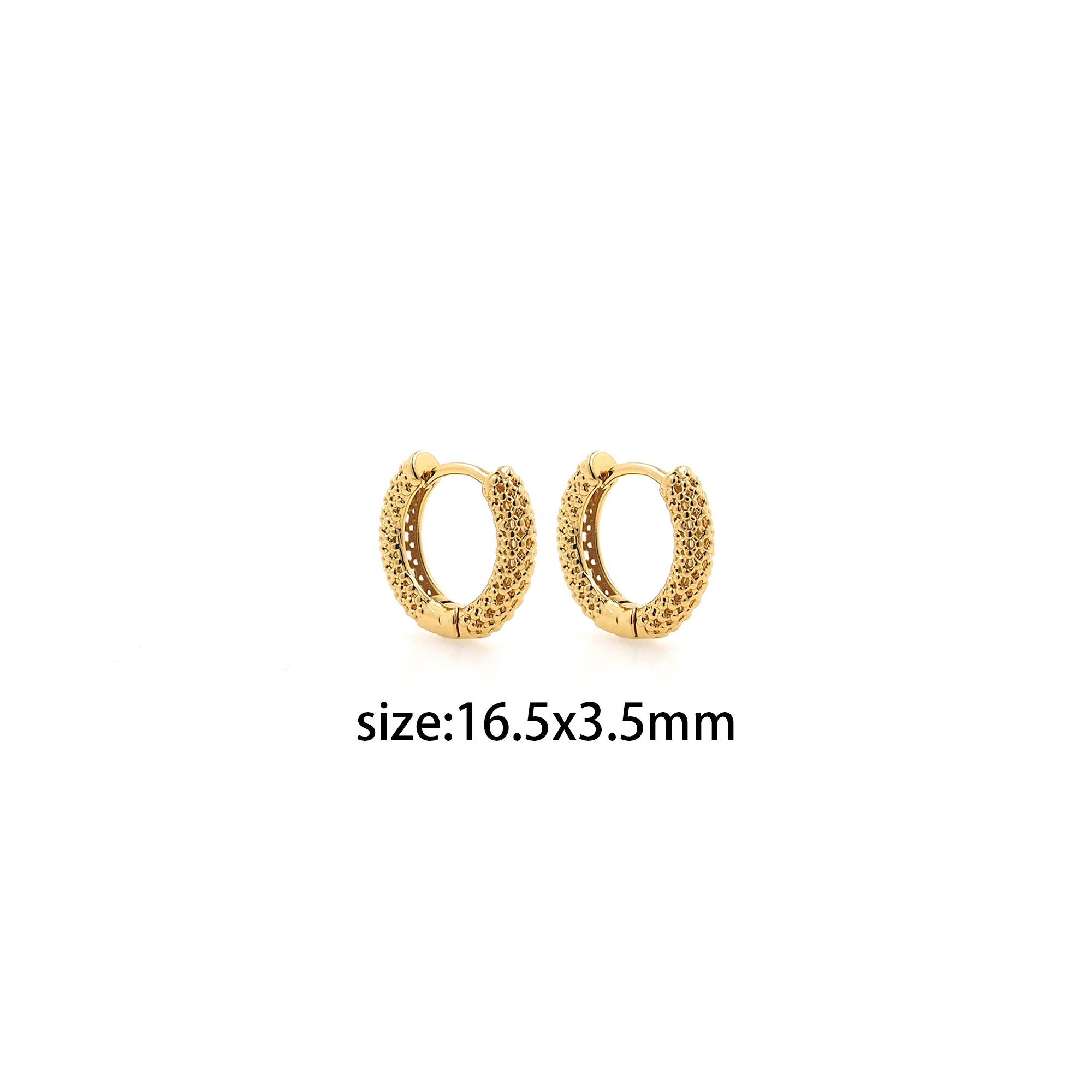 18K Gold Filled Round Hoops Earrings,Dainty Hoops,Gold Huggies Hoop Earrings,Minimalist Earrings