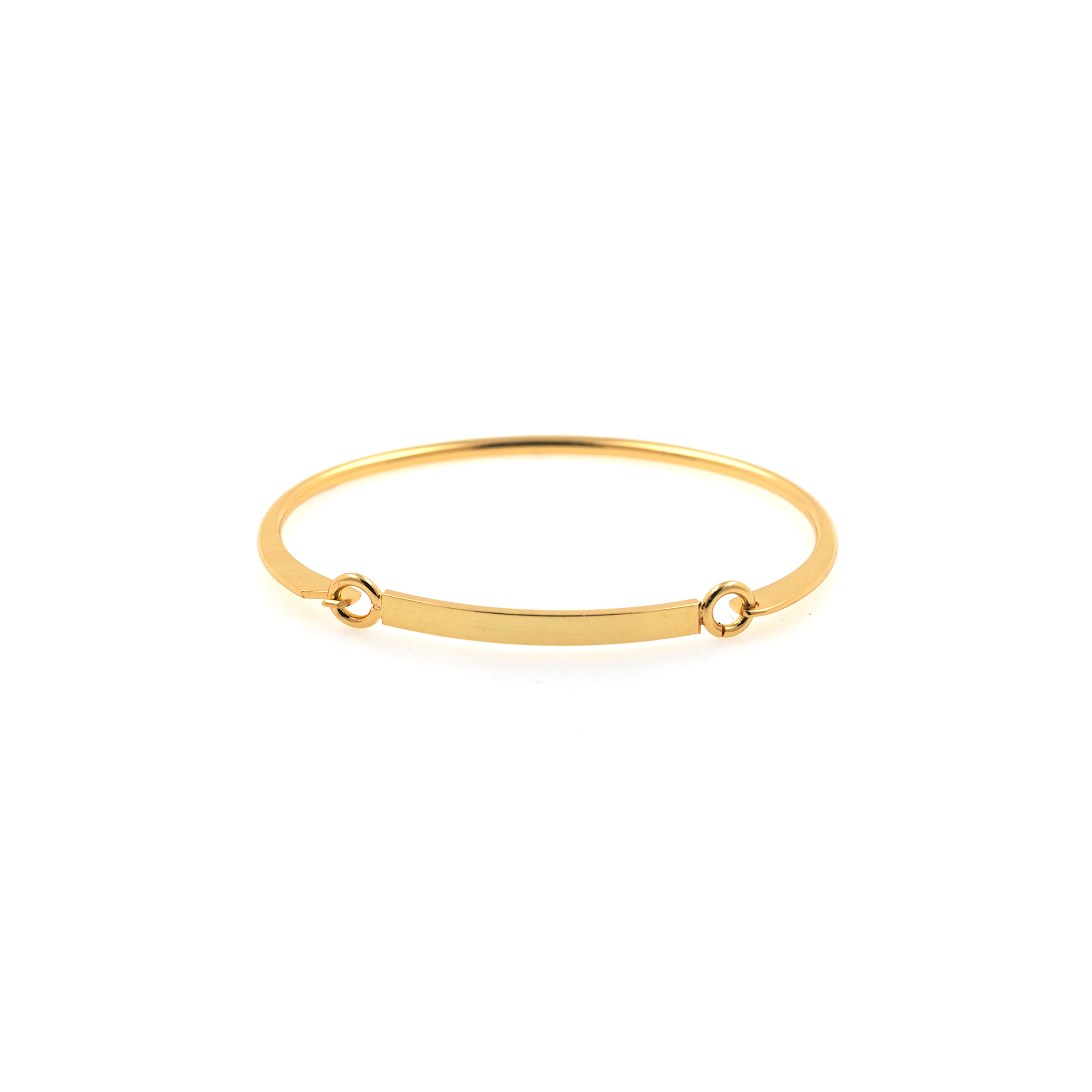 18K Gold Filled Bangle For Women,Minimalist Bracelet,Cuff Bangle Bracelet,Everyday Bracelet,Gift for Her