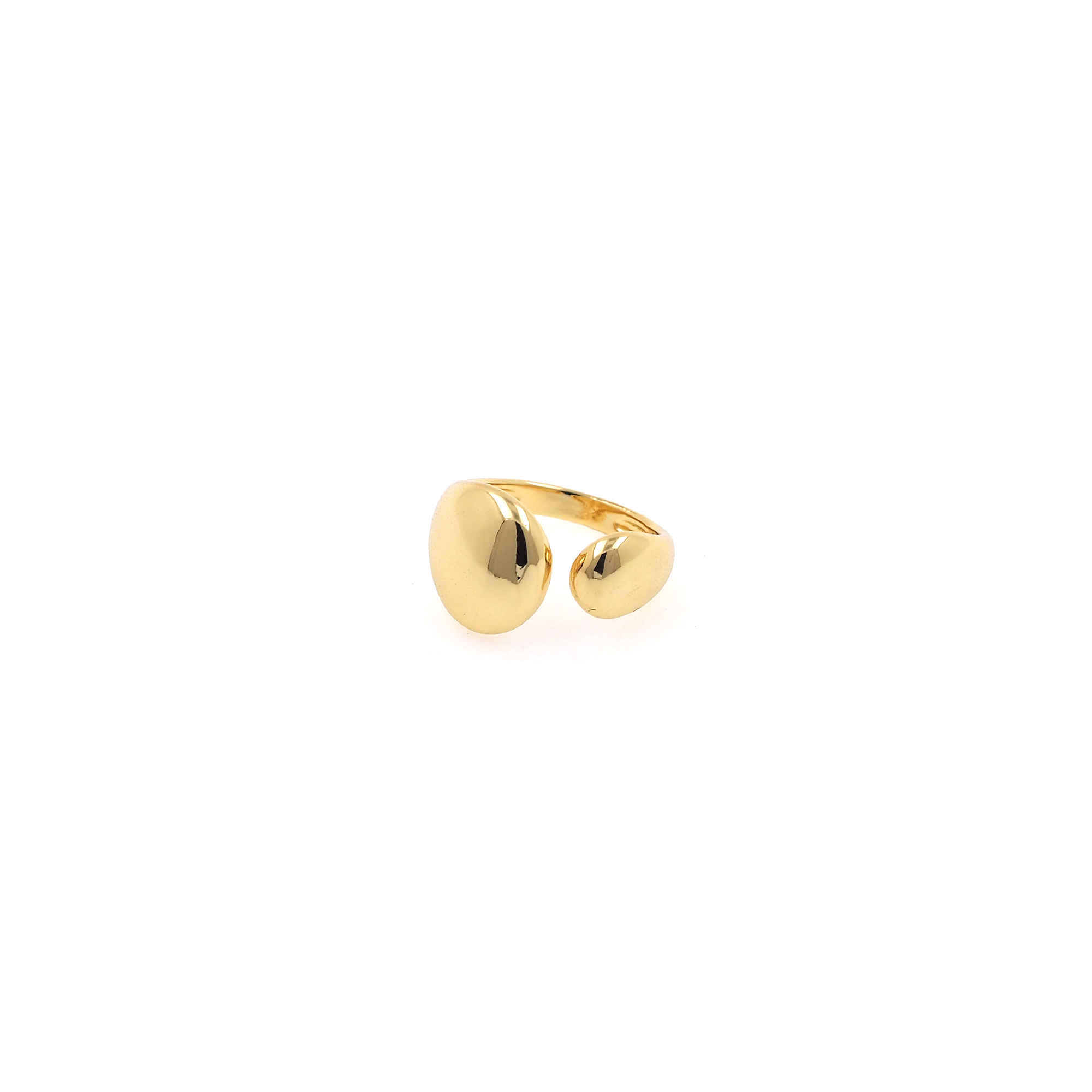 18K Gold Filled Minimalist Rings,Gold Thick Ring,Adjustable Ring,Dainty Ring,Open Ring