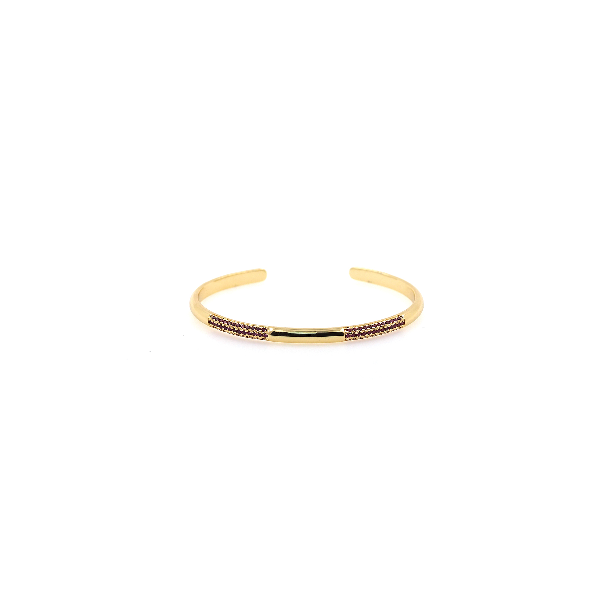 18K Gold Filled Zirconia Bangle Bracelet,Cuff Bangle Bracelet For Women,Minimalist Bracelet,Everyday Bracelet,Gift for Her