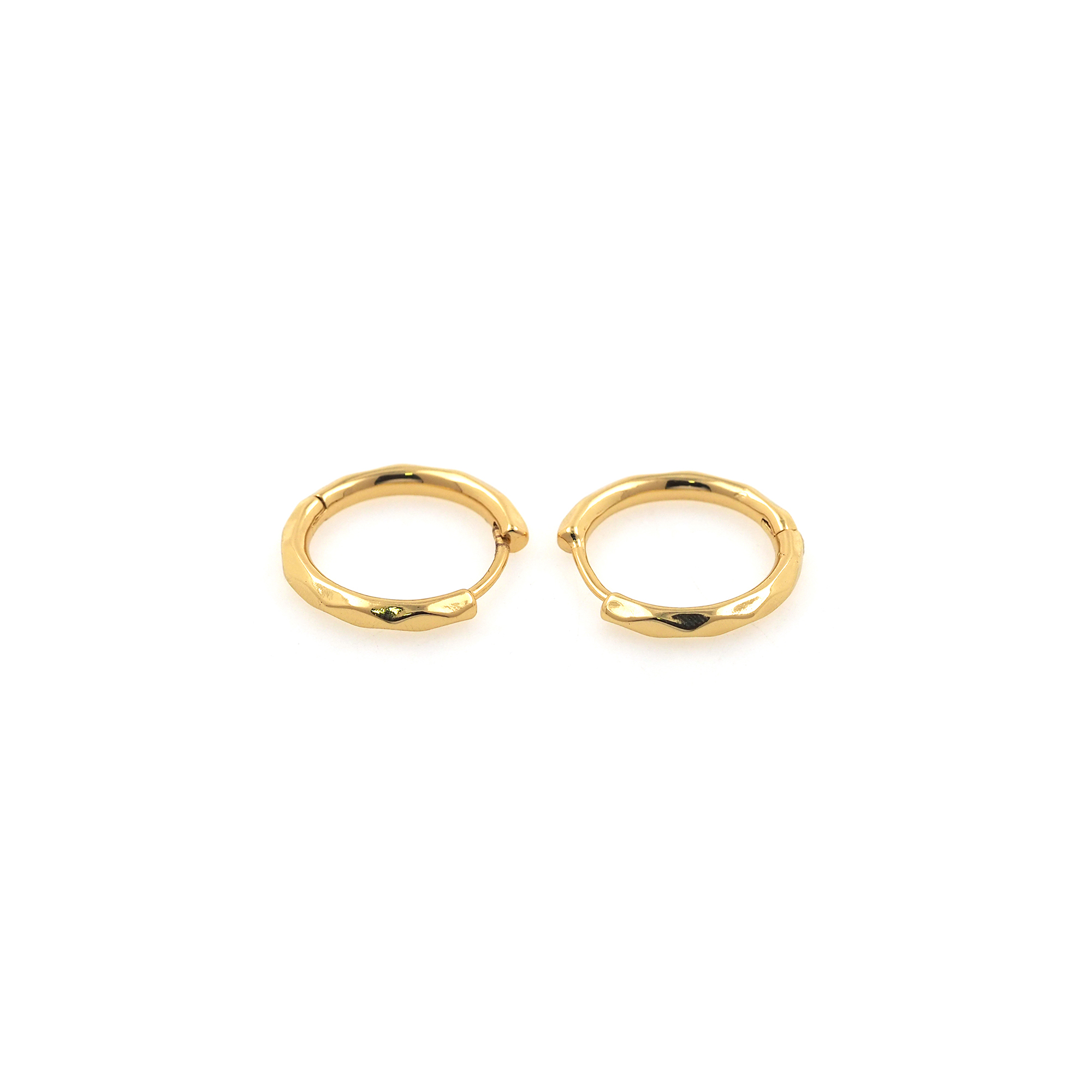 18K Gold Filled Round Hoops Earrings,Gold Huggies Hoop Earrings,Minimalist Earrings
