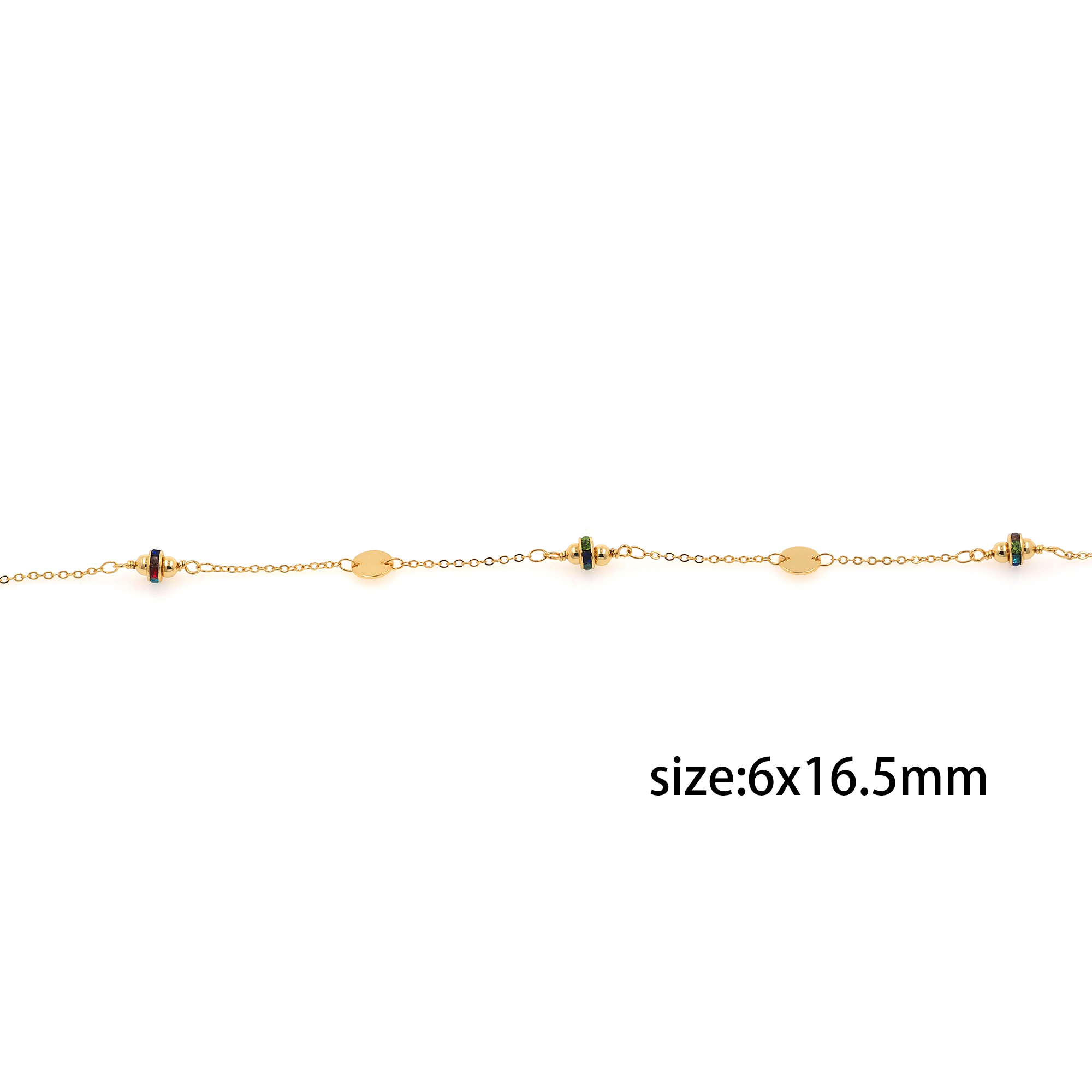 18K Gold Filled Cable Chain Necklace,Dainty Thin Link Chain,Gold Oval Chain Necklace for Women DIY Jewelry Making Supply