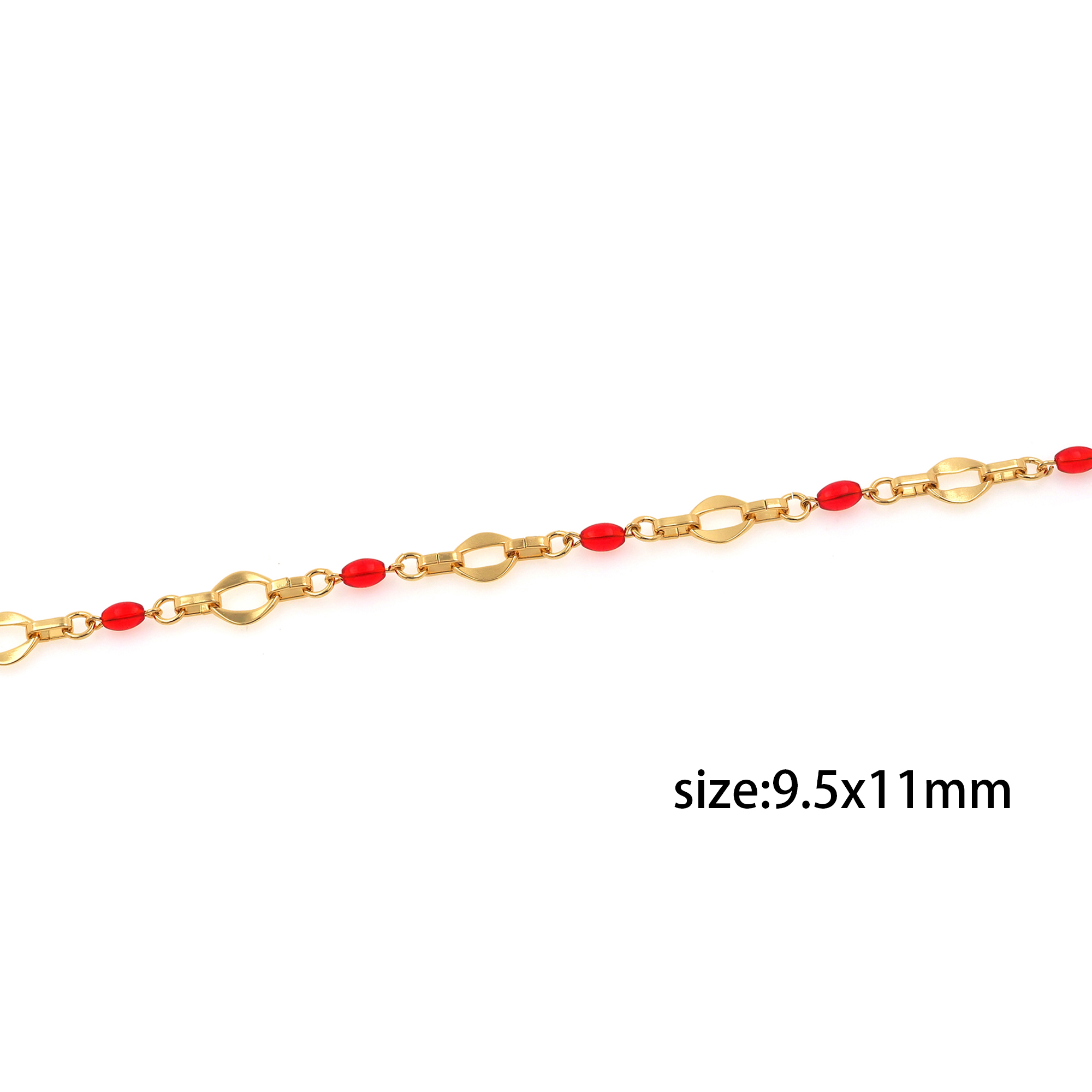 18K Gold Filled Cable Chain Necklace,Dainty Thin Link Chain,Gold Geometric Chain Necklace for Women DIY Jewelry Making Supply